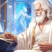 Illustrasi Zeus lagi main slot gacor hari ini di Mount Olympus